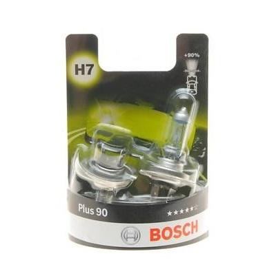 Set 2 Becuri Auto H7 12V 55W PX26d BOSCH PLUS 90 (Cod: 1 987 301 423)